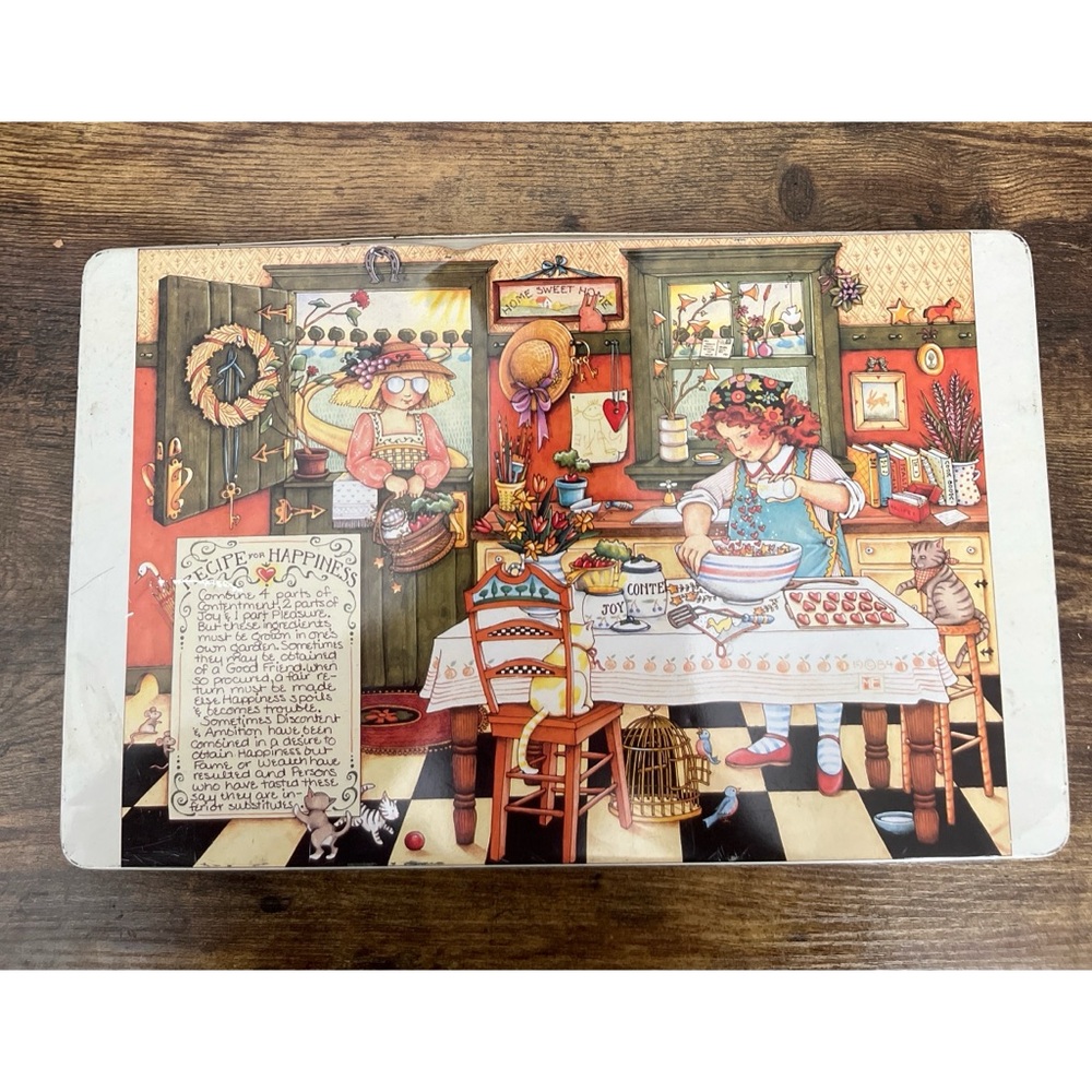 Vintage Mary Engelbreit Baking Tin